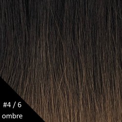 Hairweft kleur 4/6 Ombre