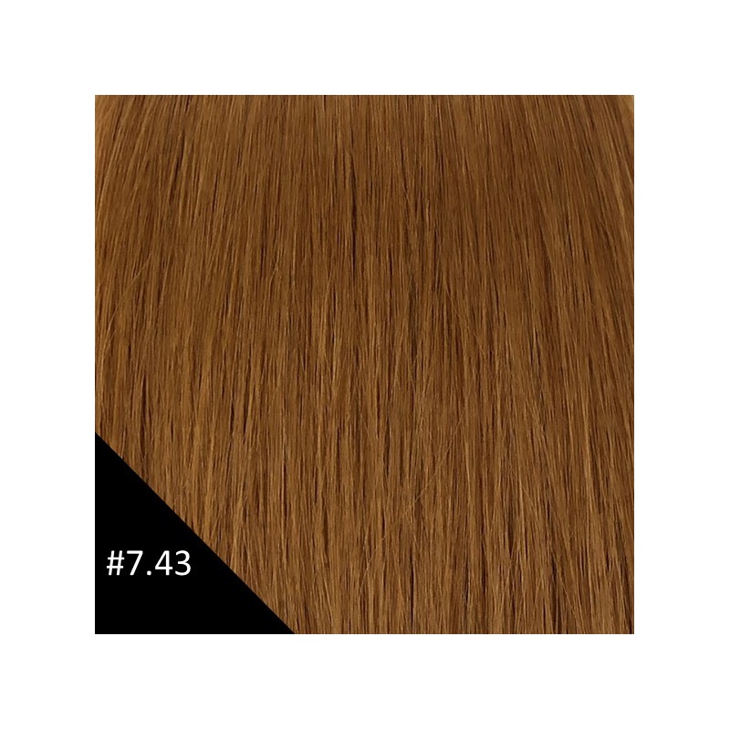 HairWeft kleur 7.43