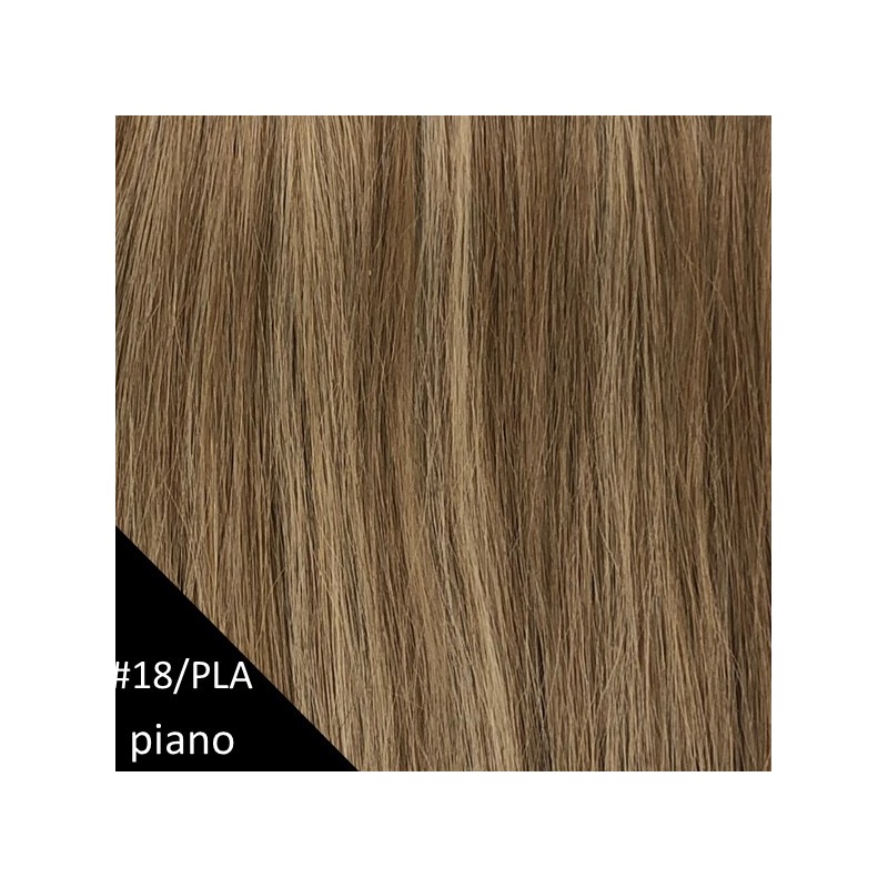 HairWeft kleur 18/PLA Piano