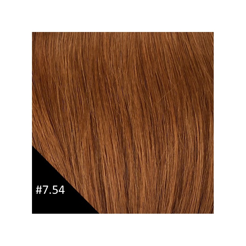 HairWeft kleur 7.54