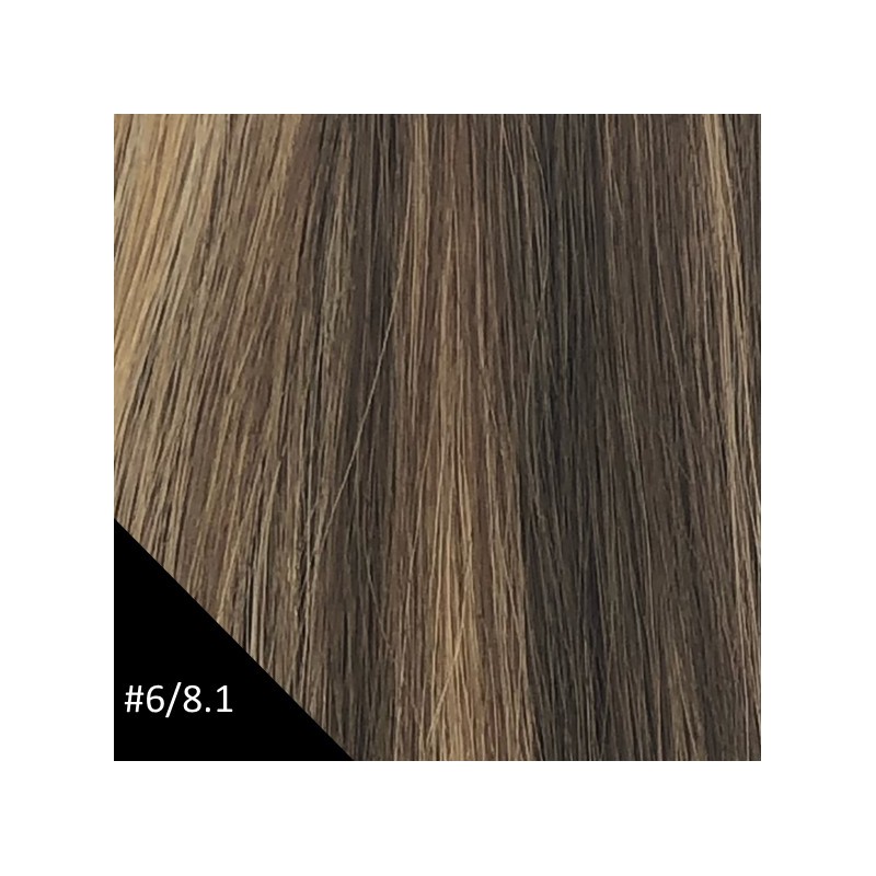 HairWeft kleur 6 / 8.1 Piano